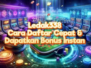 Ledak338: Cara Daftar Cepat & Dapatkan Bonus Instan